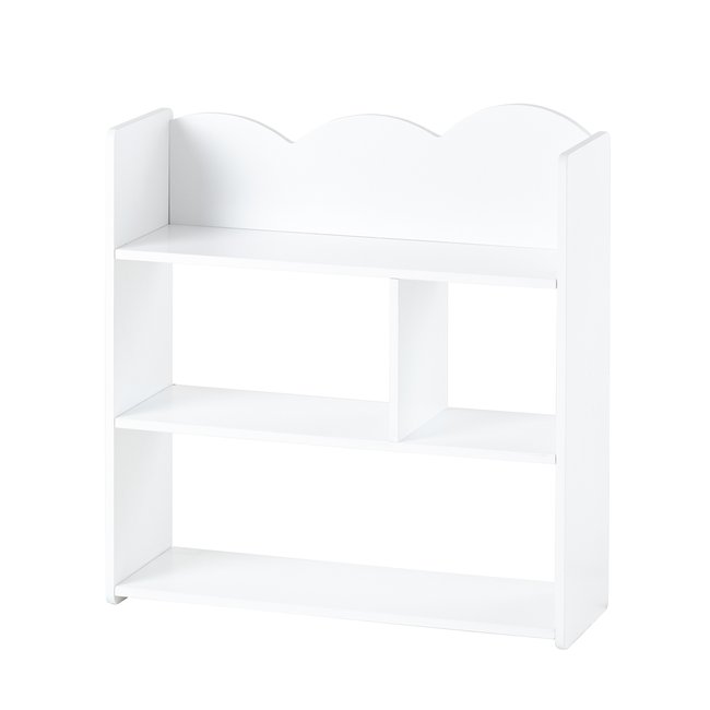 Etagère 3 niveaux LIGNE NUAGE Couleur blanc <span itemprop=