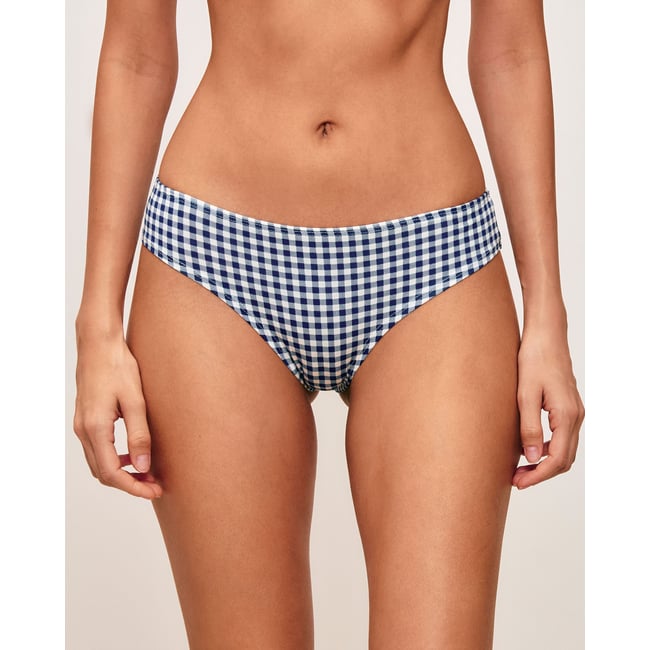 Lot de 3 culottes en coton à motifs BOTTLIZ BUNDLI bleu marine <span itemprop=