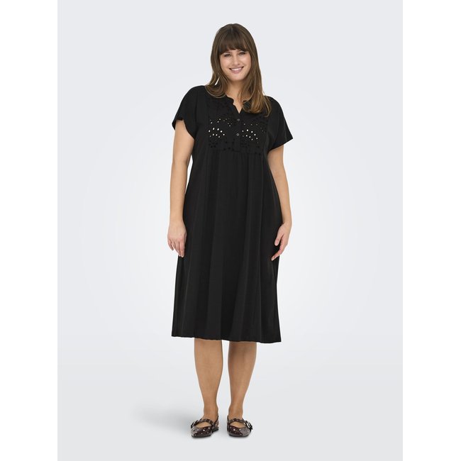 Robe ONLY CARMAKOMA noire - black <span itemprop=