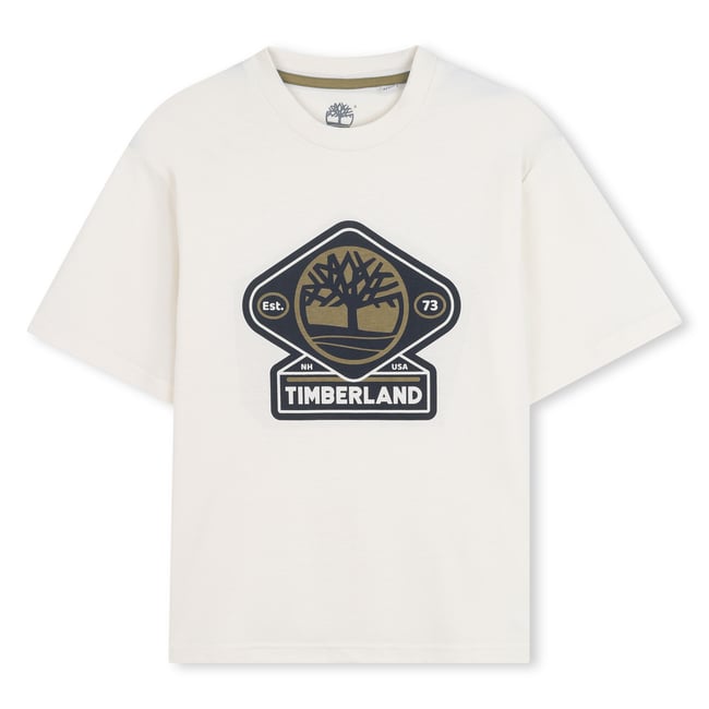 T-shirts à manches courtes ivoire <span itemprop=