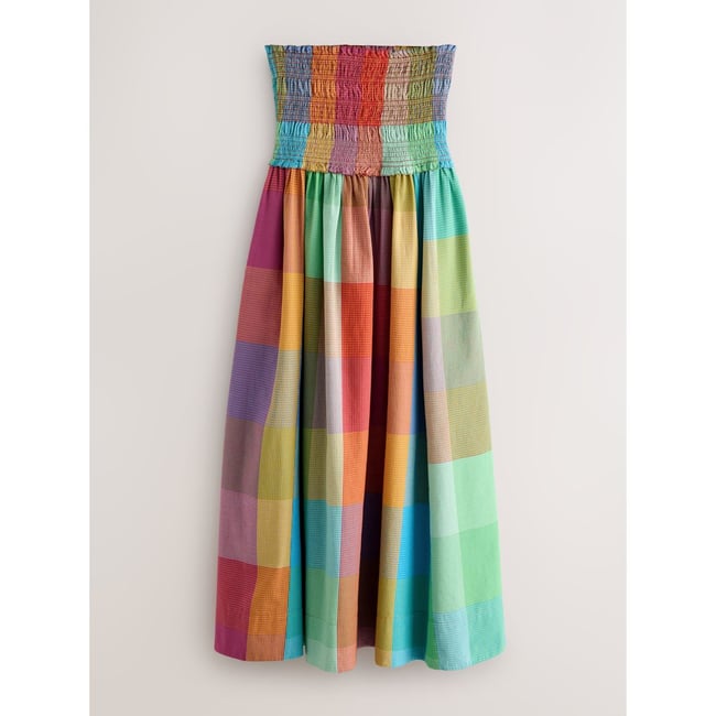 Robe mi-longue bandeau froissée - NEXT