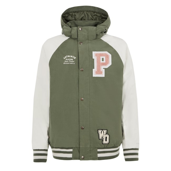 Veste de ski et de snowboard PRTPINEA botanic green <span itemprop=