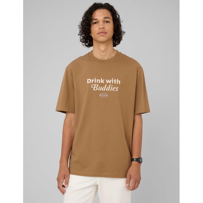 T-shirt imprimé et brodé - BZB