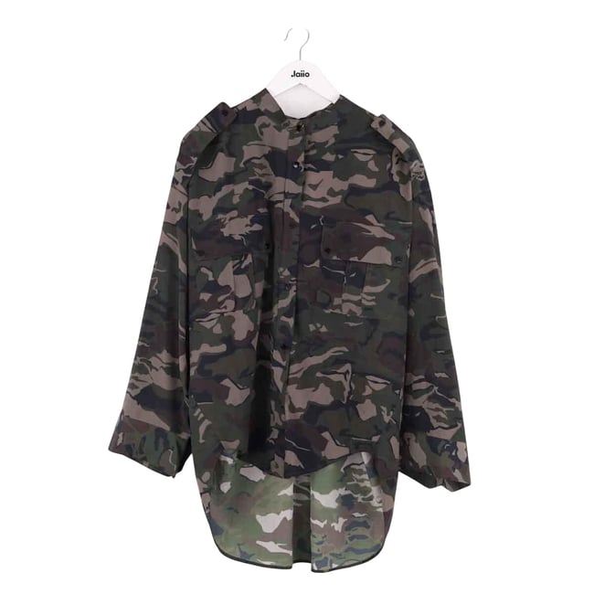 Chemise - Très Bon État vert <span itemprop=