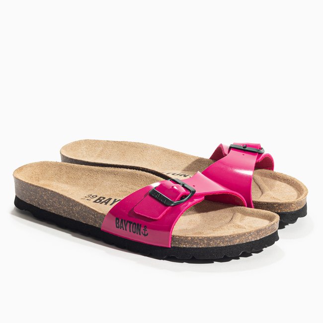 Sandales ZEPHYR pour femme fuschia <span itemprop=