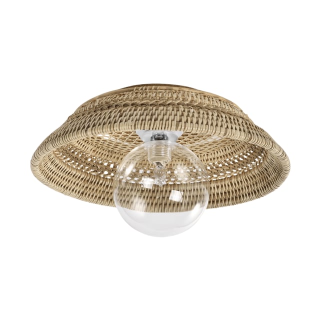 Applique rotin tressé ronde - SELERINA Couleur v002235 <span itemprop=