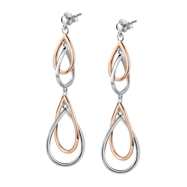 Boucles d'oreilles en argent 925 SINFONIE argent <span itemprop=