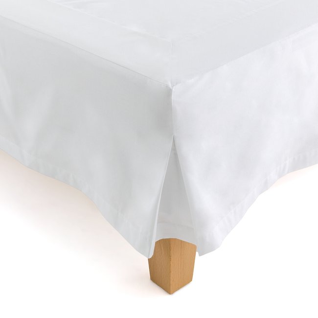 Bettrahmenbezug Akao, Perkal aus Bio-Baumwolle weiss AM.PM
