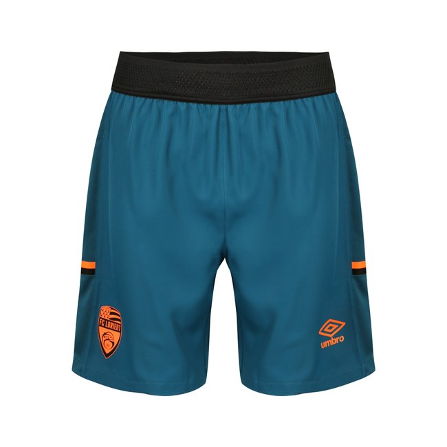FCL AWAY SHORT Polyester bleu <span itemprop=