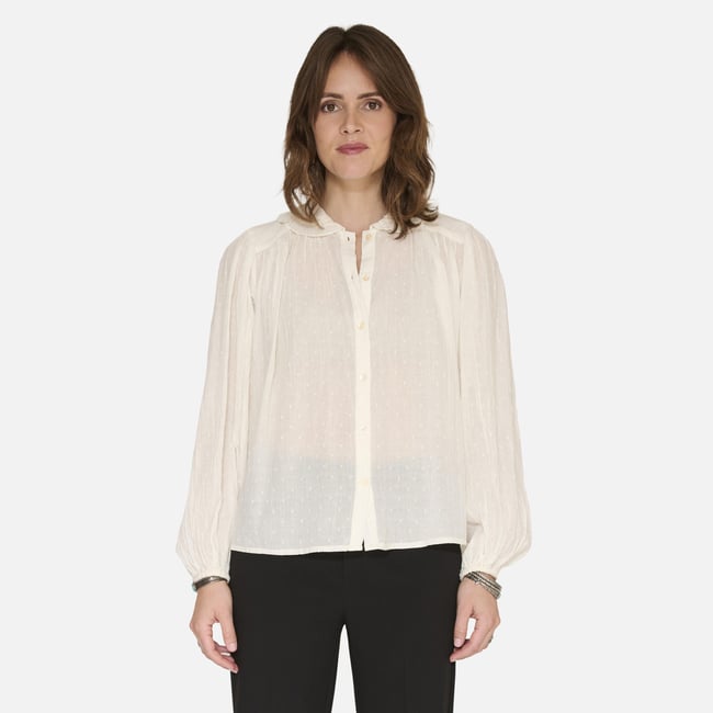 Chemise HACENE natural <span itemprop=