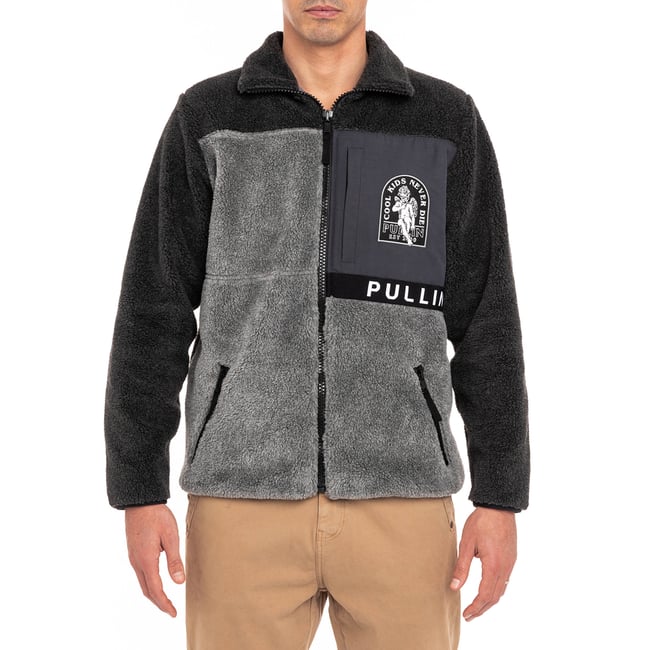 VESTE SHERPA COOLKIDS multicolore <span itemprop=