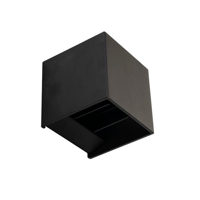 Applique d'extérieur Couleur noir mat <span itemprop=