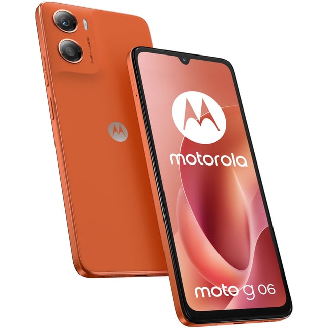 Smartphone G06 128Go Arabesque orange - MOTOROLA