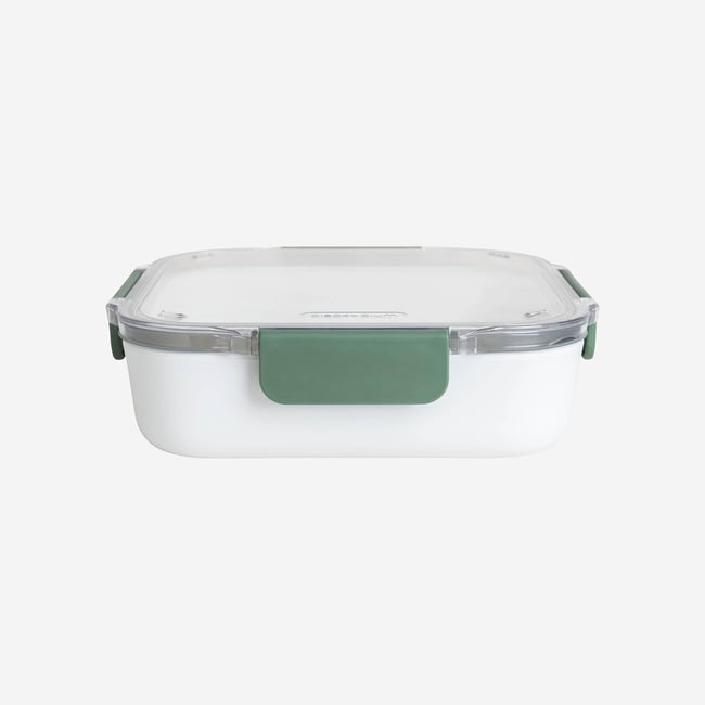 Boîte acier inoxydable BLACK+BLUM Couleur bleu, blanc <span itemprop=