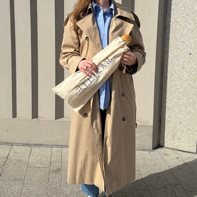 Breakfast Tote & Baguette Bag, natural, LA REDOUTE INTERIEURS X CÔTE