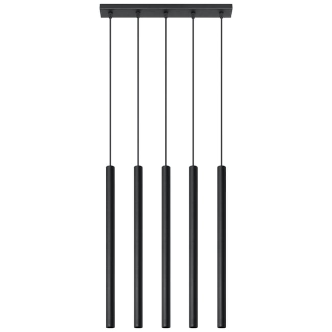 Suspension Acier Noir G9 5 Pastelo Line Couleur noir <span itemprop=