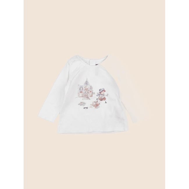 Blouse - Très bon état multicolore <span itemprop=