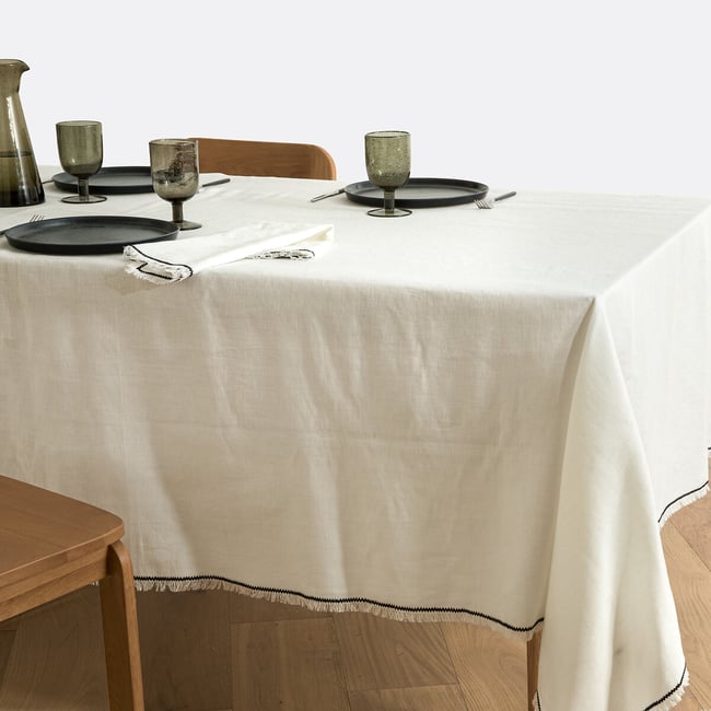 Nappe en lin/coton , Menorca - LA REDOUTE INTERIEURS