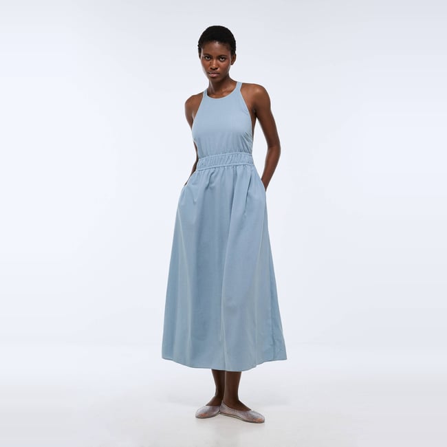 Robe de plage en coton BIO GOTS tornade <span itemprop=