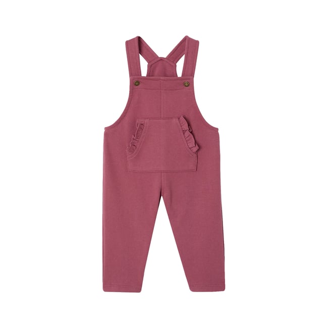 Salopette framboise <span itemprop=