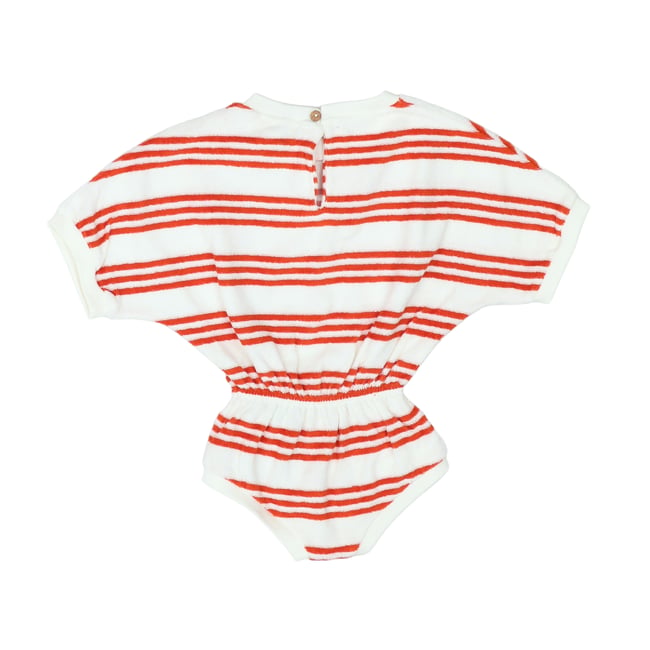 Barboteuse bébé - Neuf avec étiquette rouge, blanc <span itemprop=