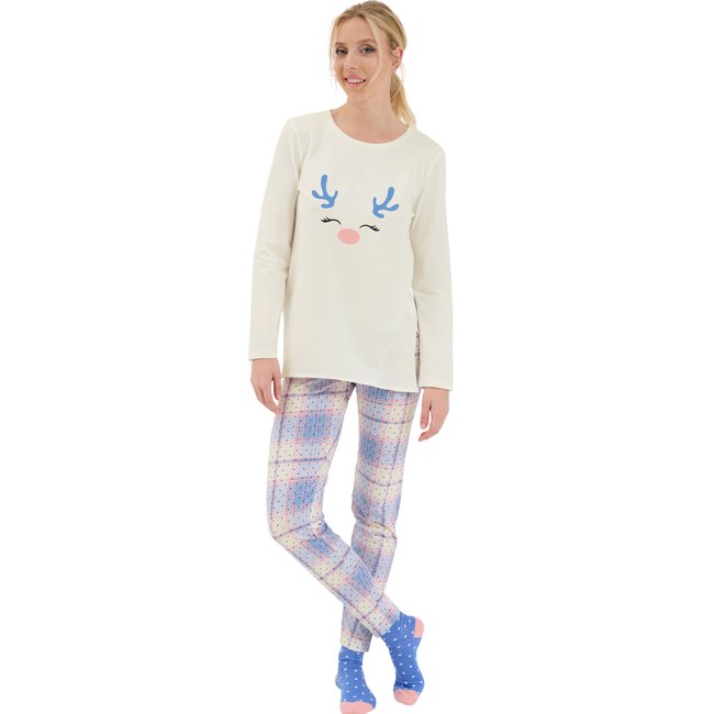 Pyjama leggings tunique manches longues Holiday - LISCA