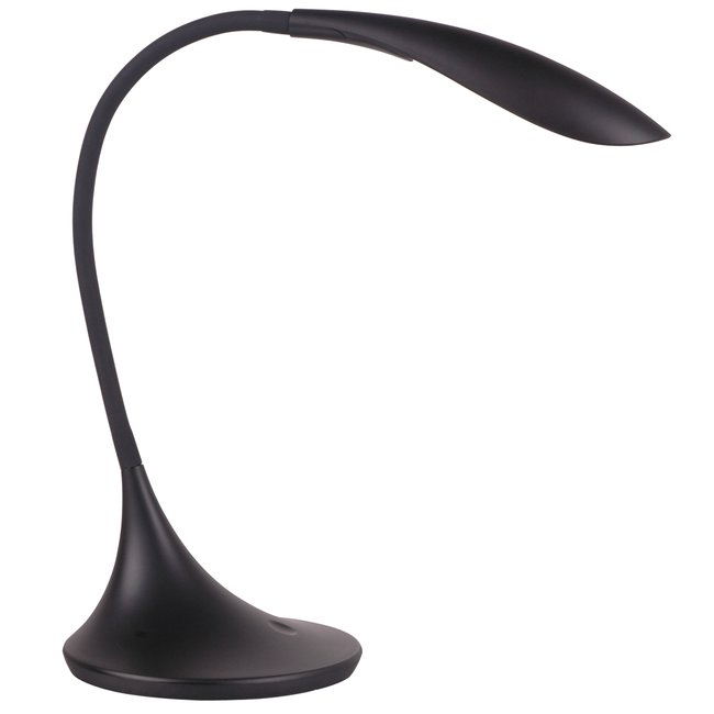 Lampe de bureau en Polycarbonate, PICO Couleur noir <span itemprop=