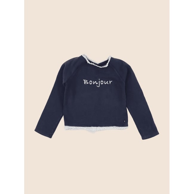 Sweat - Etat satisfaisant bleu <span itemprop=