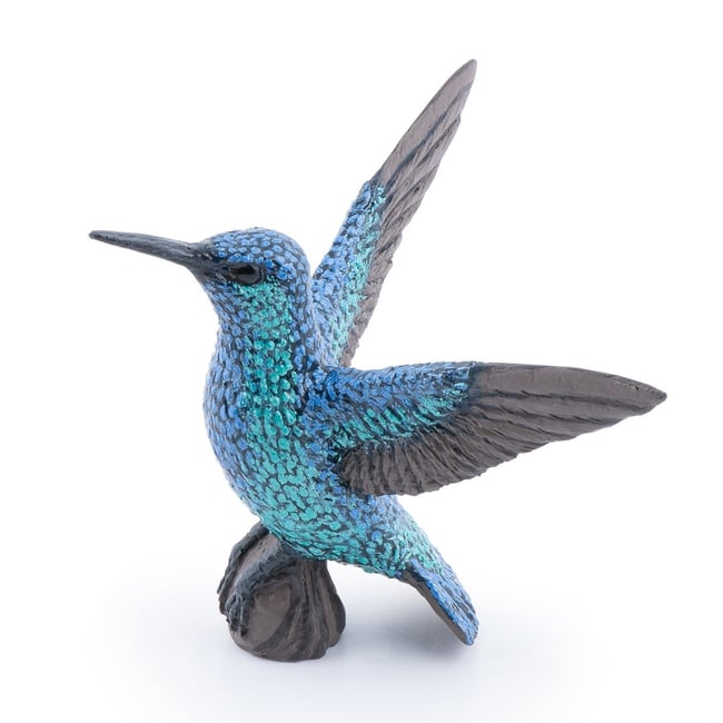 Figurine Colibri bleu <span itemprop=