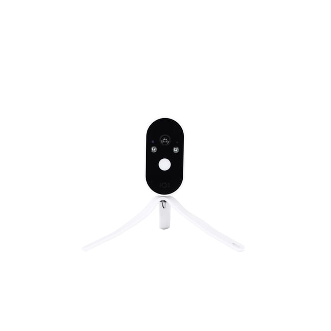 Caméra ZEN TRAVEL + tripod pour écoute bébé blanc <span itemprop=