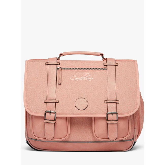 Cartable 3 compartiments totaly old pink <span itemprop=