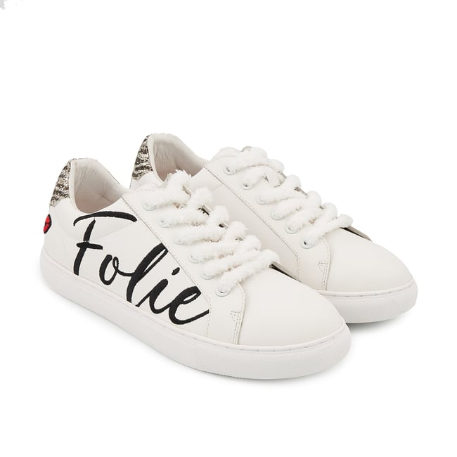 Baskets En Cuir Simone Folie Douce v002227 <span itemprop=