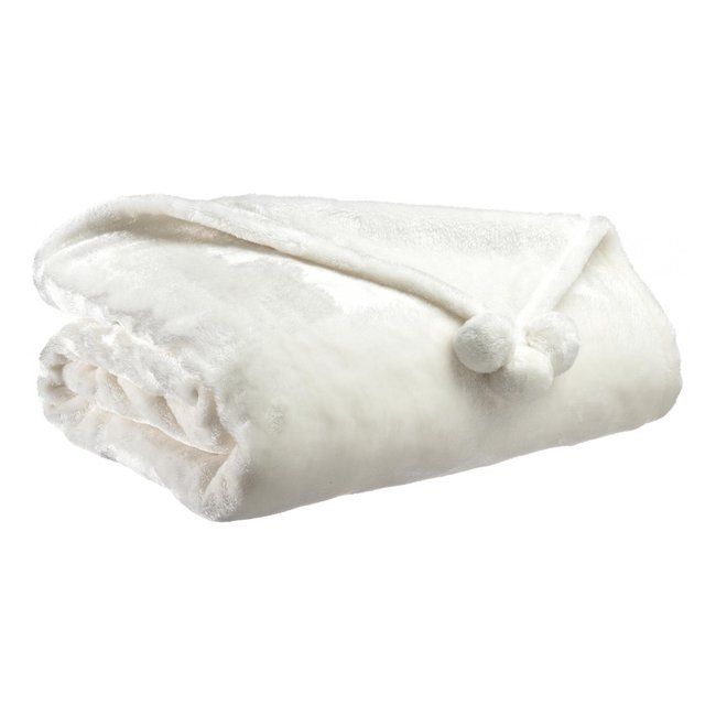 Plaid Tender Pompons - VIVARAISE