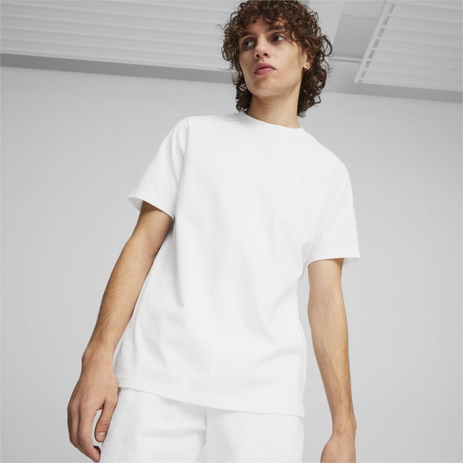 T-shirt Made In France et logo brodé blanc <span itemprop=