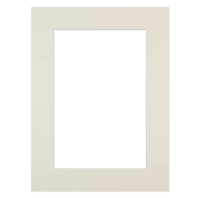 Passe-Partout Gris 50x70 Cm Ouverture 40x60 Cm - Cadre Marie-Louise En Carton FSC Fabriqué En France
