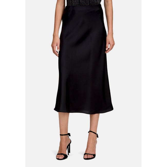 Jupe en satin à taille élastique - BETTY & CO