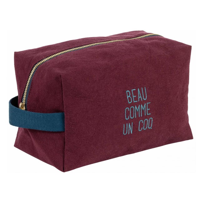 Trousse cube Beau beau wine <span itemprop=