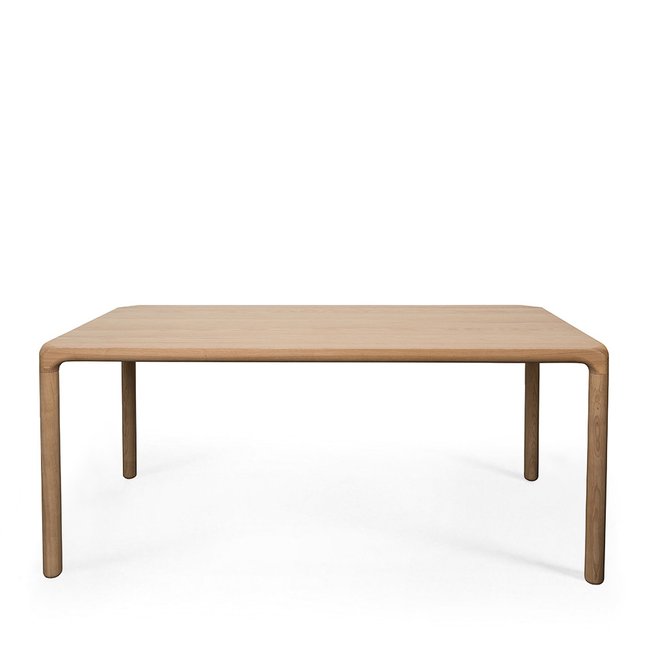 Table à manger 8 personnes aux bords arrondis en bois - STORM - ZUIVER