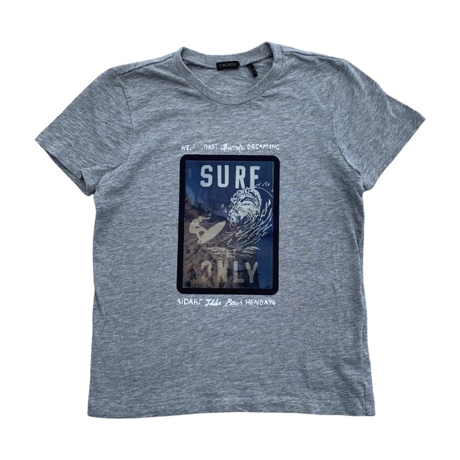 T-shirt enfant - Très bon état gris <span itemprop=