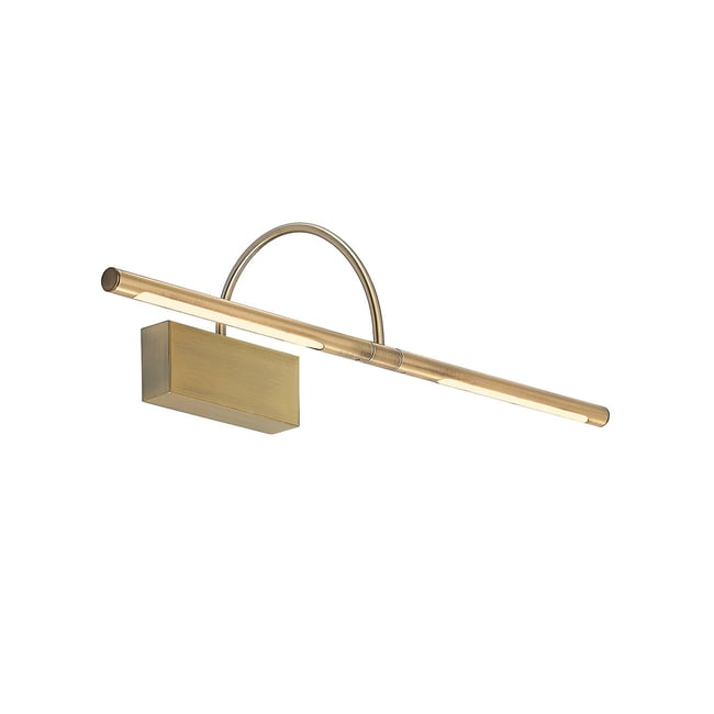 Applique en aluminium antiqueLED, Fehmke Couleur laiton ancien <span itemprop=
