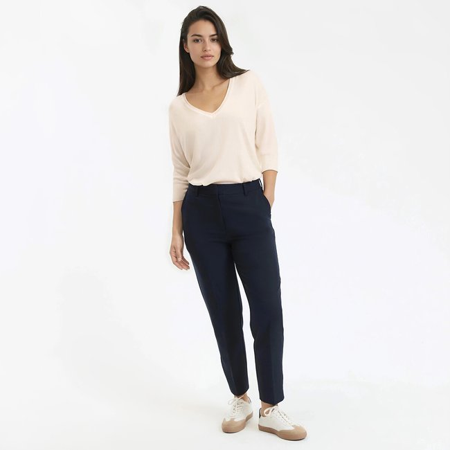 Ankle grazer cigarette trousers La Redoute Collections