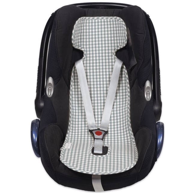 Assise pour siège-auto vert <span itemprop=