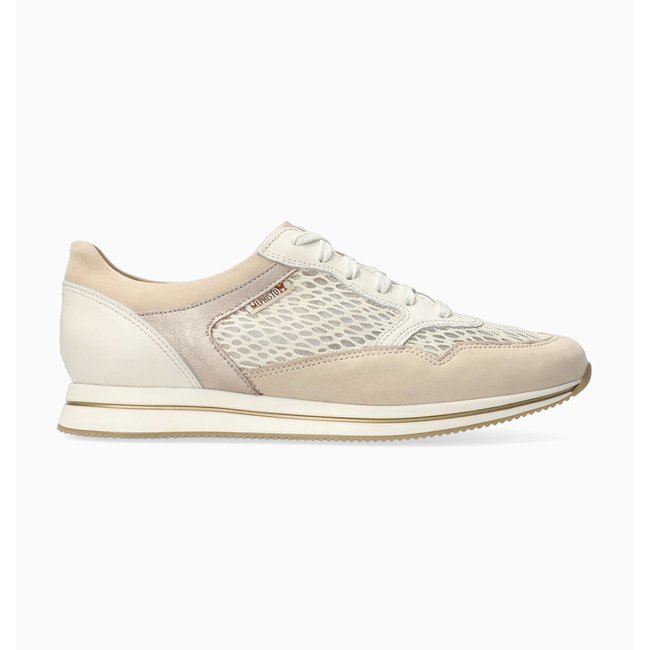 Sneakers en cuir LAPONIA rose <span itemprop=