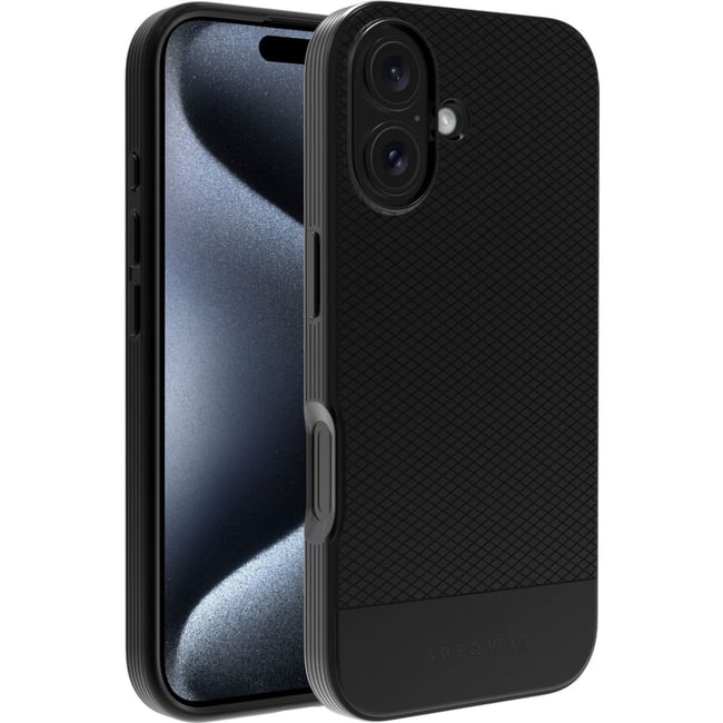 Coque iPhone 16 Plus Soft Protect - Noir - ADEQWAT