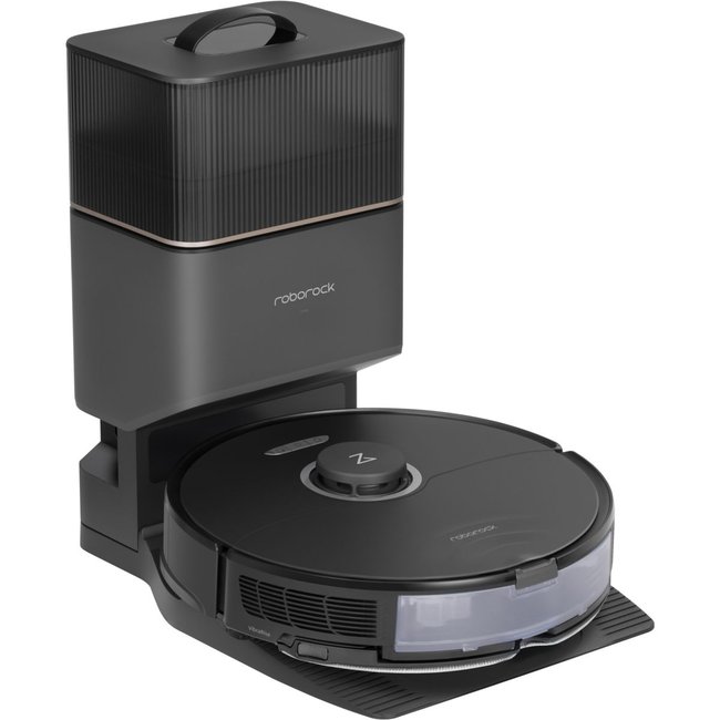 Robot Aspirateur Laveur S8+ Noir - ROBOROCK