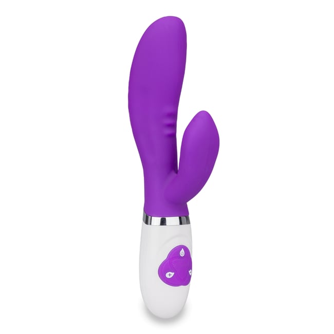 Vibromasseur puissant rabbit Isak violet <span itemprop=