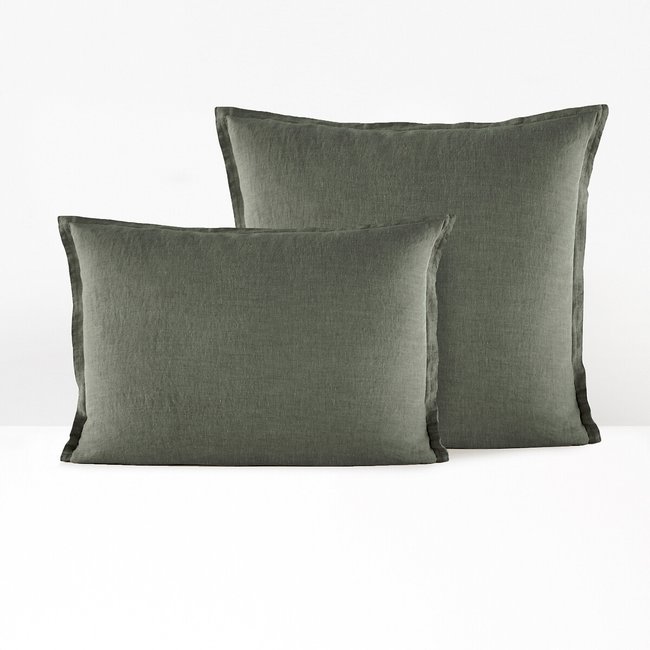 Linot Washed Linen Pillowcase - LA REDOUTE INTERIEURS