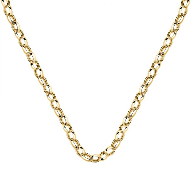 Collier en or jaune 750 ROLO' or jaune <span itemprop=