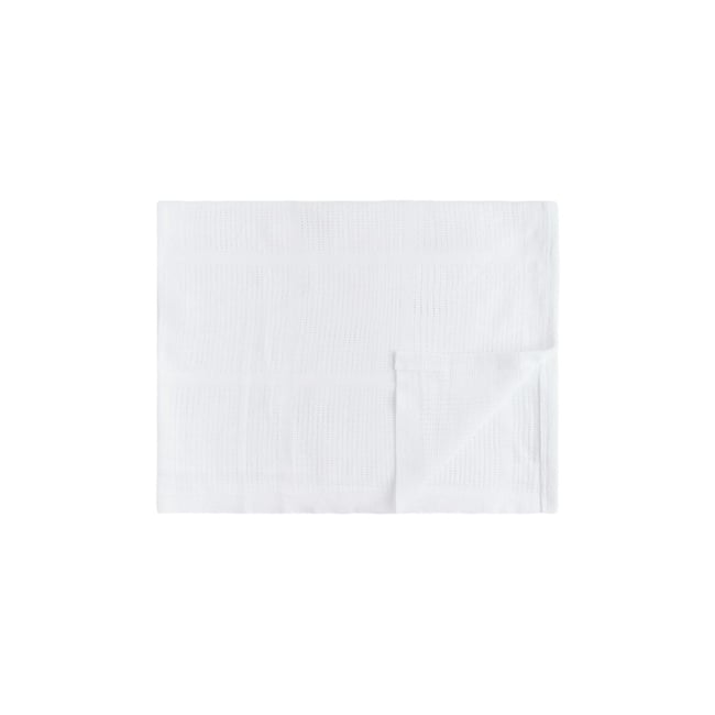 Couverture bébé alvéolée en coton, lot de 2 - NEXT