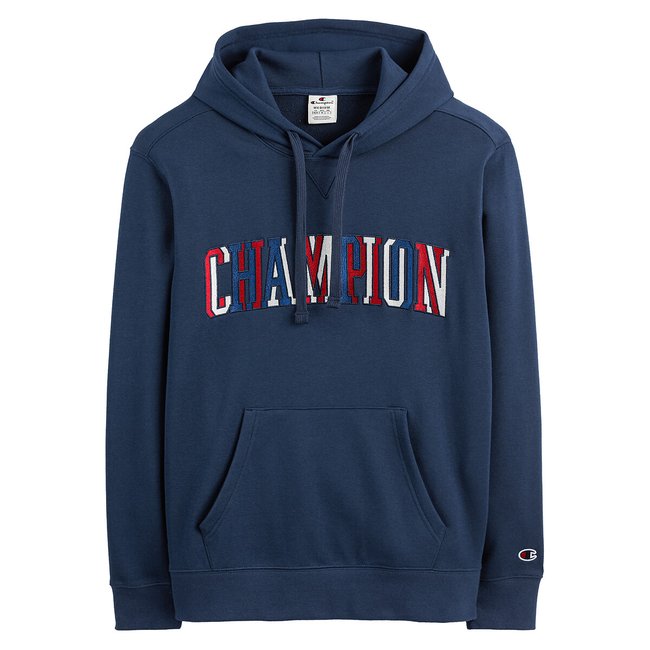 Sweat à capuche Bookstore bleu marine <span itemprop=
